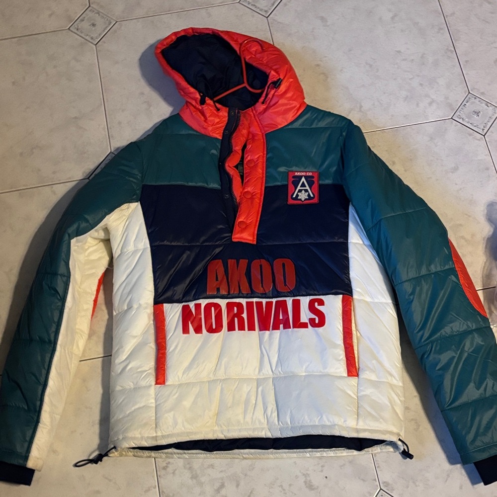 Akoo Colorblock Hooded Jacket